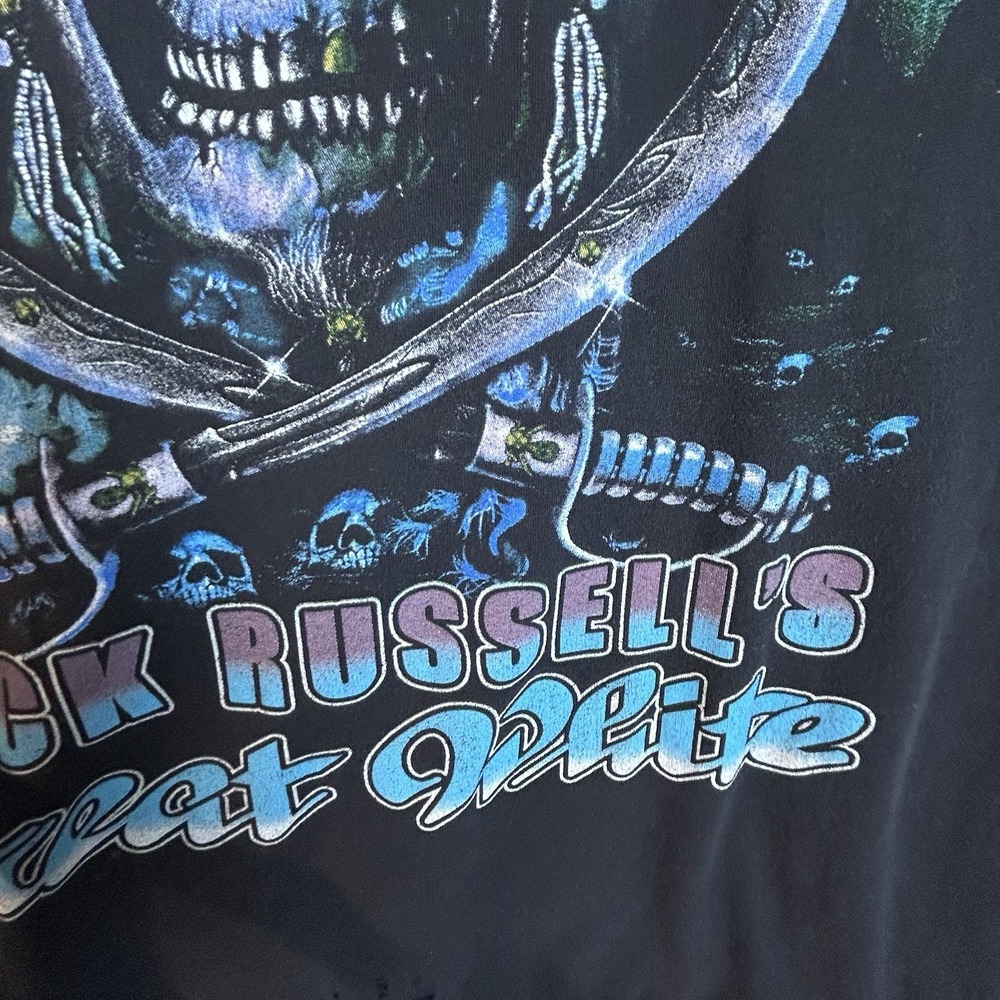 Great White Jack Russell Metal Band T Shirt  XL "The Pirates Of Rock N' Roll" - Picture 3 of 5